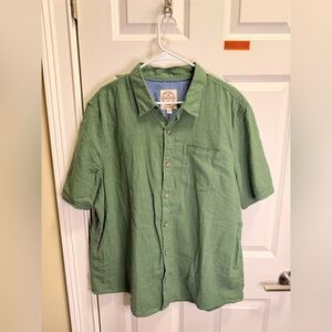 Mens Fat Face Short Sleeve Button Down Shirt